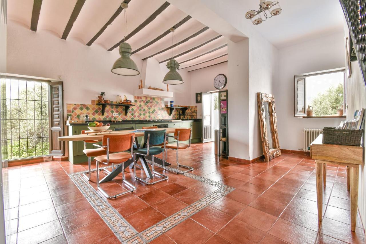 Casa Sol Y Aire - Vakantievilla In Dorp Met Prive Zwembad Pinos del Valle Zewnętrze zdjęcie