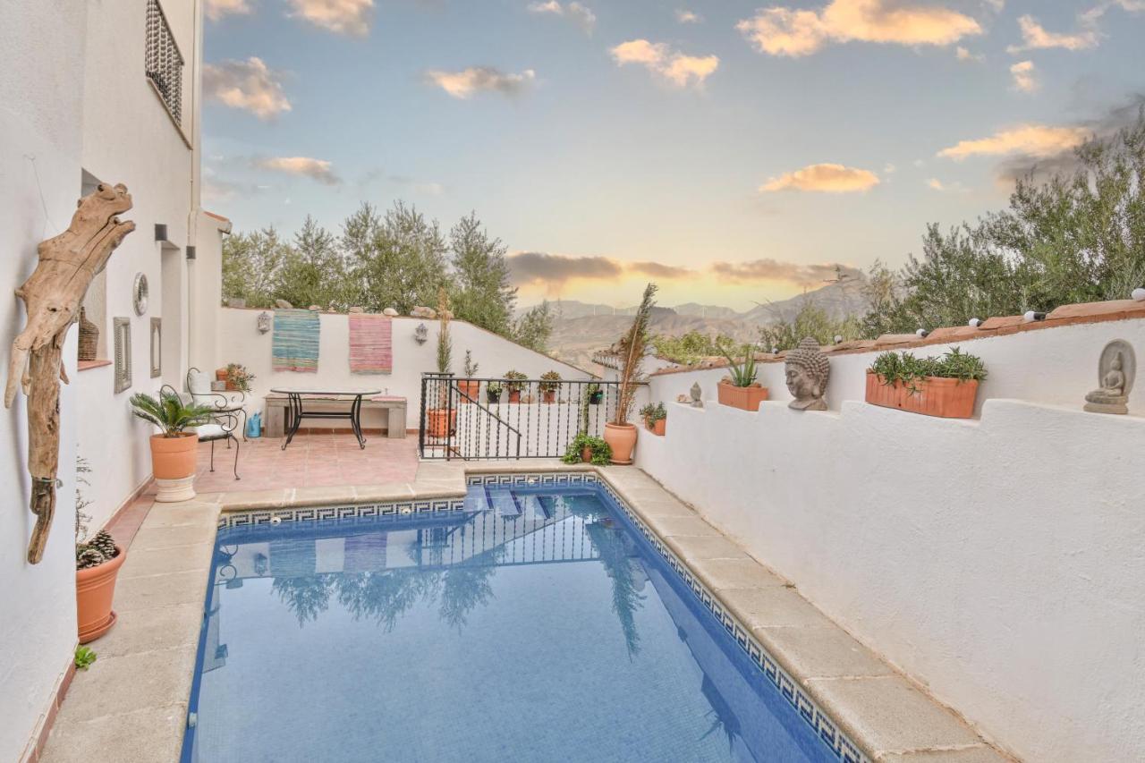 Casa Sol Y Aire - Vakantievilla In Dorp Met Prive Zwembad Pinos del Valle Zewnętrze zdjęcie